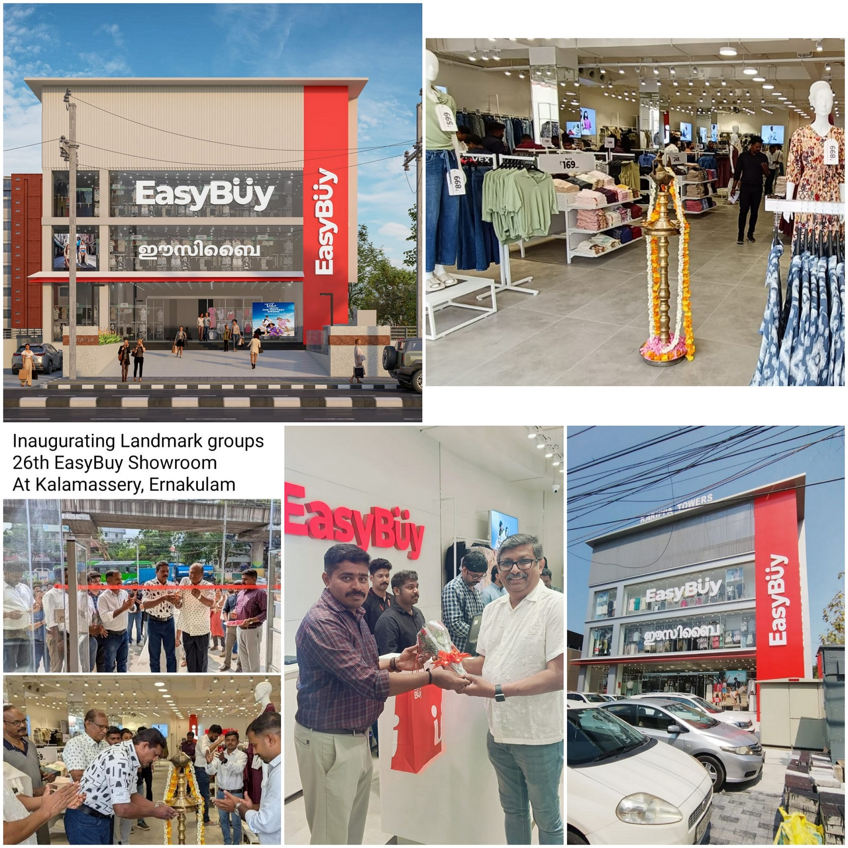Inaugurating Land Mark Group Easy Buy Showroom (Thomas Jacob)